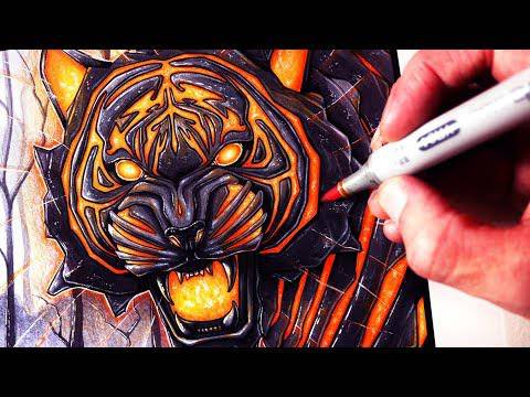 Amazing Tiger Drawing