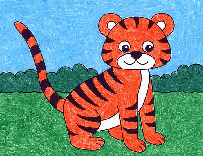 Animal Sketch Tiger