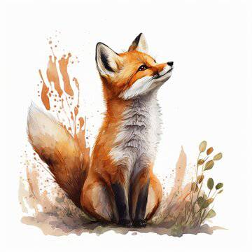 Pinterest Fox Drawing